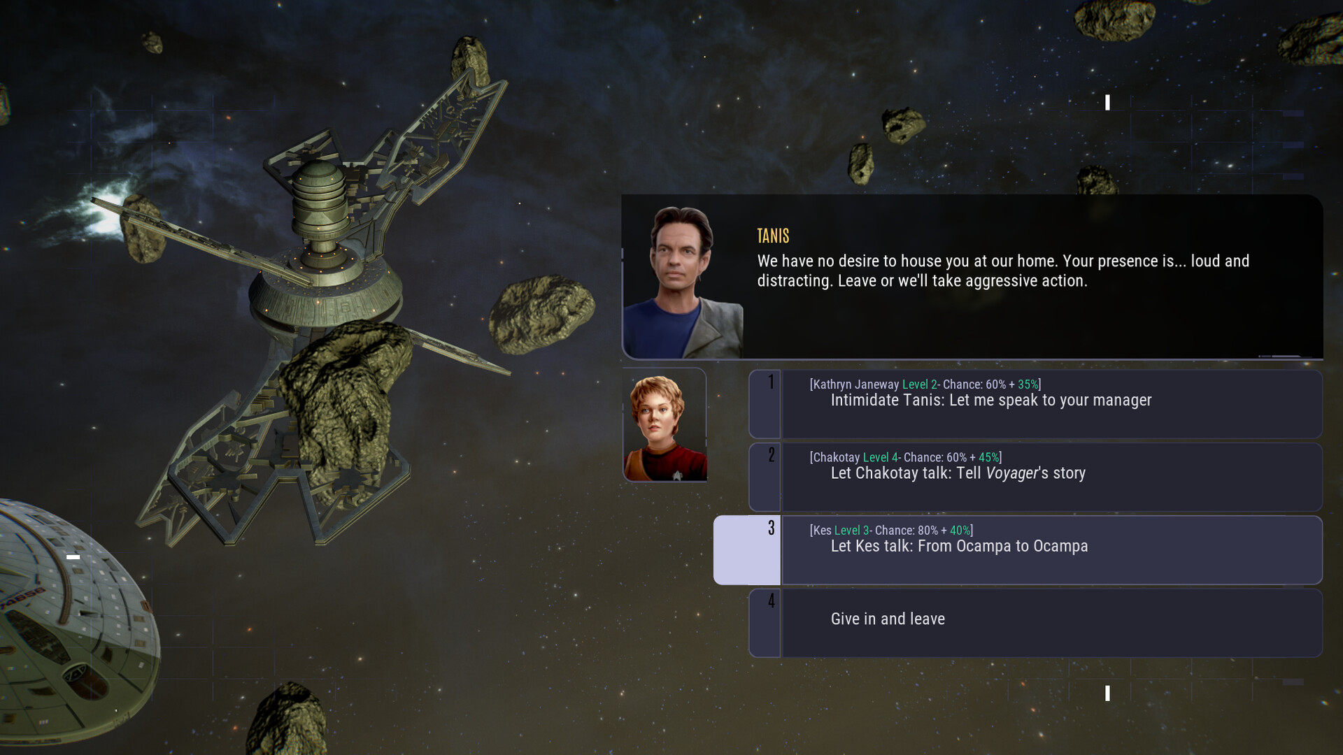 Star Trek Voyager Across the Unknown Delta Chronicles gameplay screenshot 1