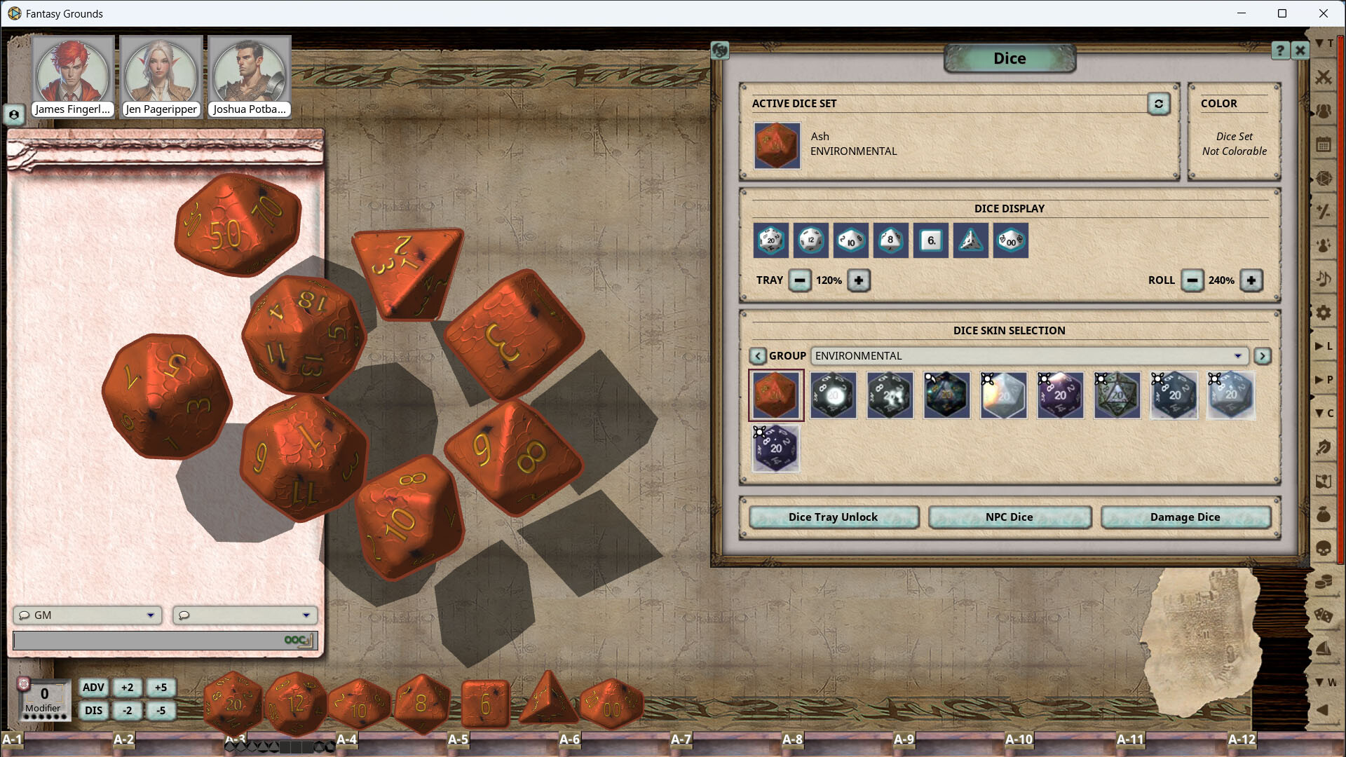Fantasy Grounds - Enviro Dice Pack screenshot 2