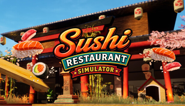 Sushi Restaurant Simulator - tampilan utama Steam