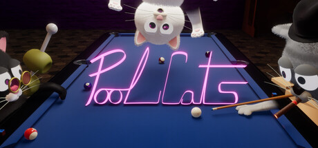 Pool Cats — Steam header