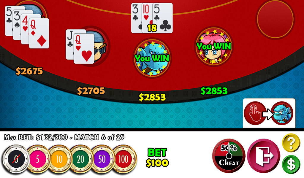 Cheaters Blackjack 21 screenshot 7