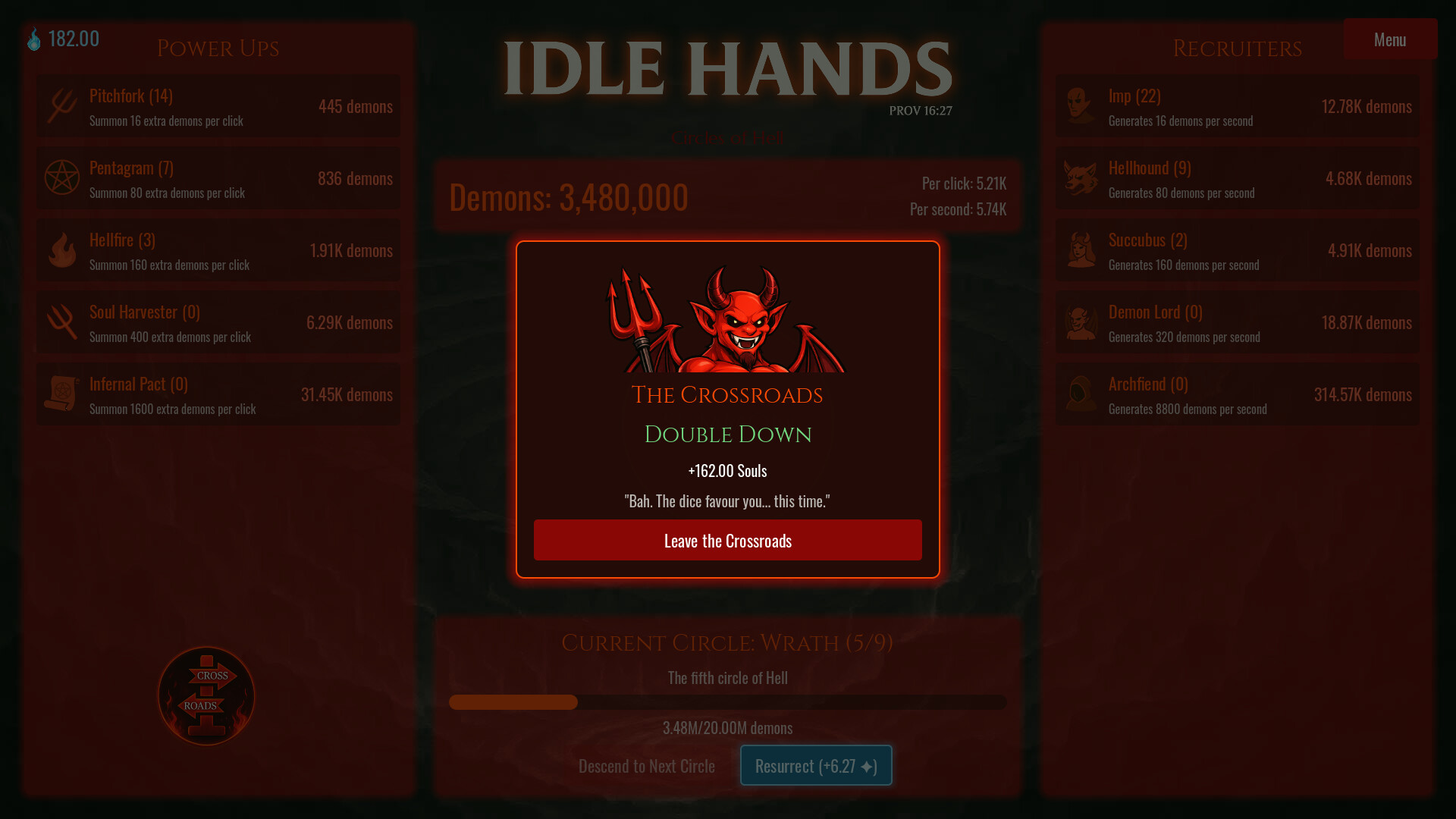 Idle Hands screenshot 2