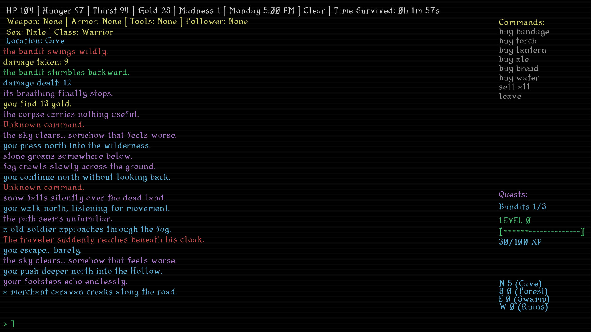 Dark Hollow RPG screenshot 5