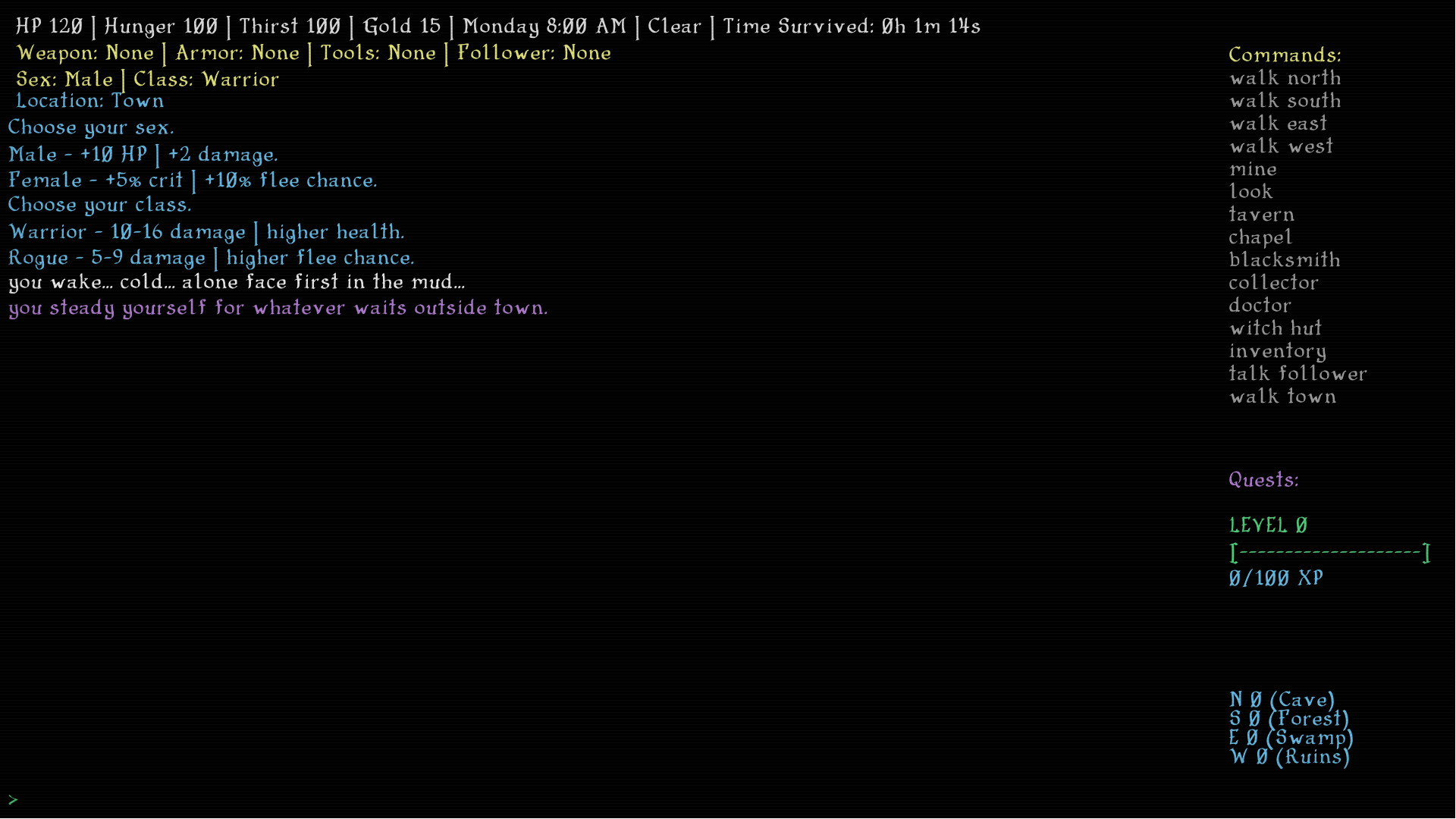 Dark Hollow RPG screenshot 2