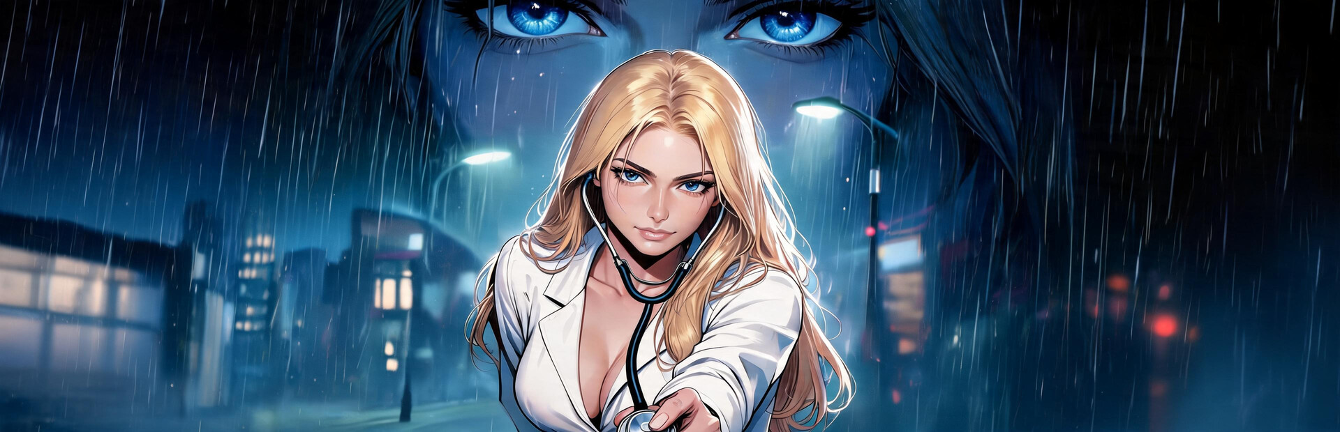 Blonde Doctor's Heart Beats Fast for Me