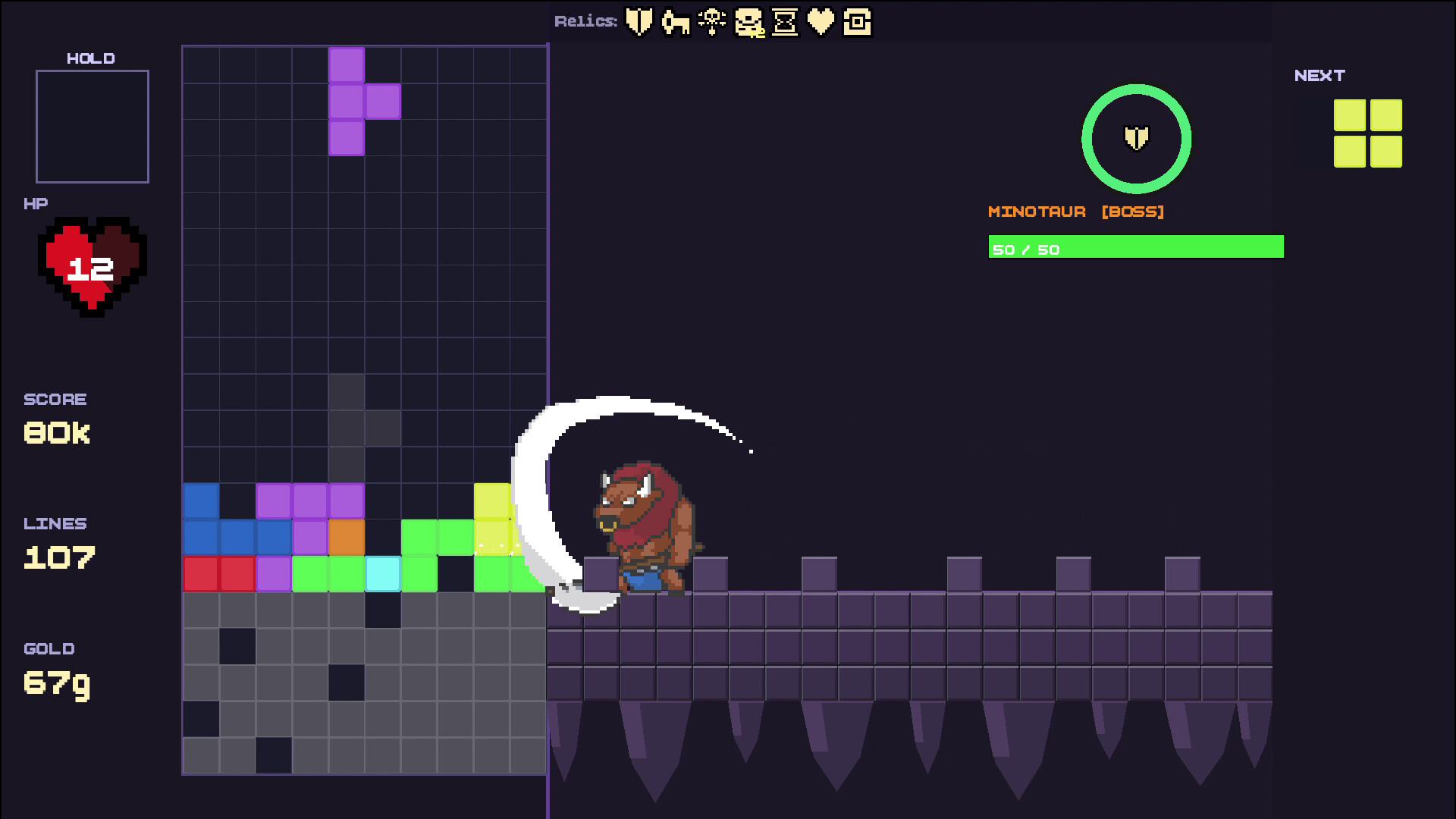 Tetrogue screenshot 1