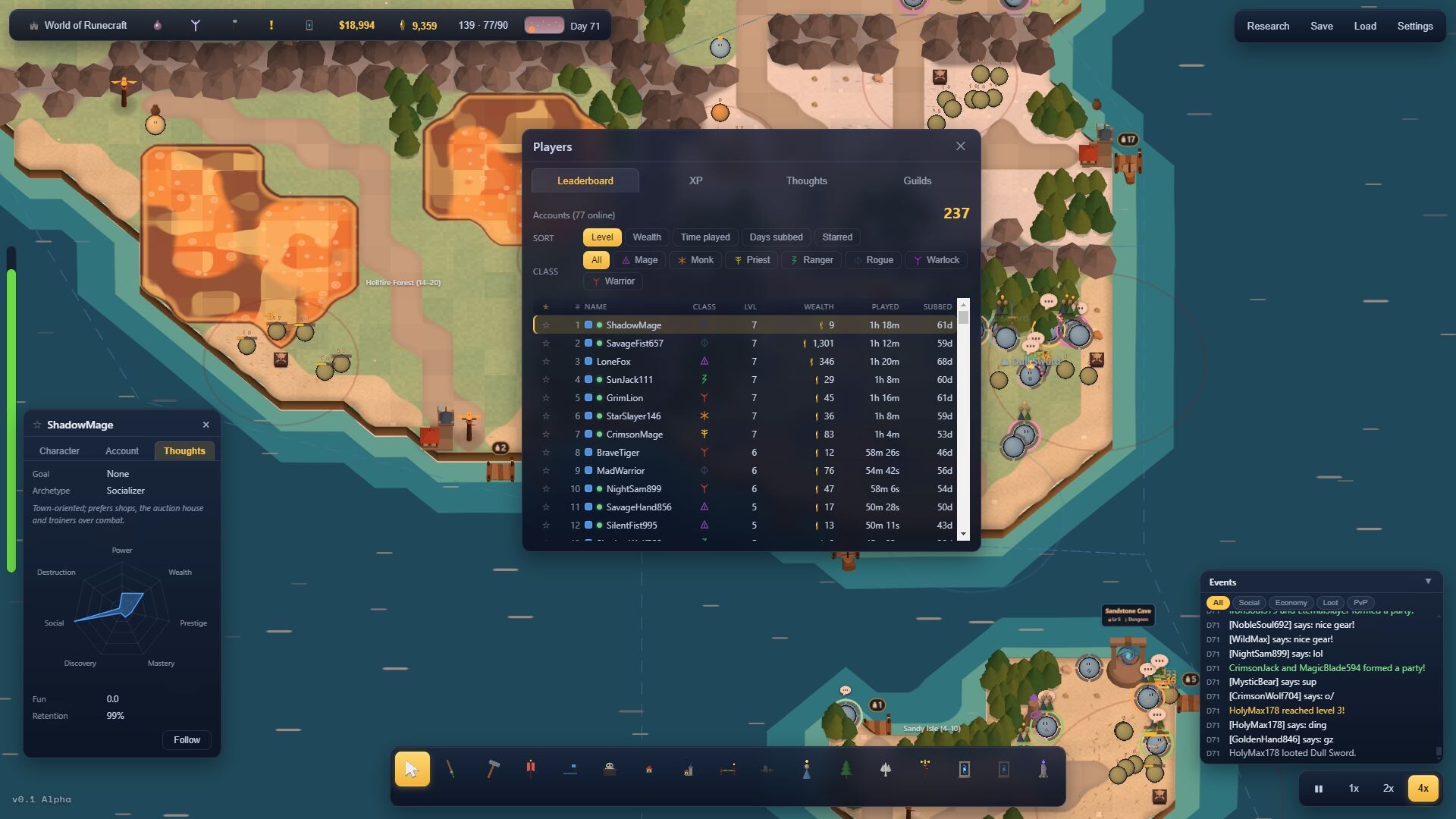 MMOS: MMO Simulator screenshot 11