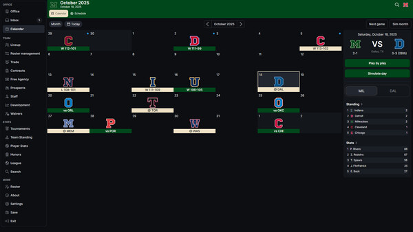 Basketball Legacy Manager 27 screenshot 4