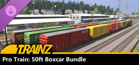 Trainz 2022 DLC - Pro Train: 50ft Boxcar Bundle
