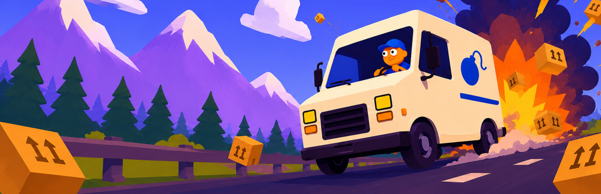 Exploding Delivery Service