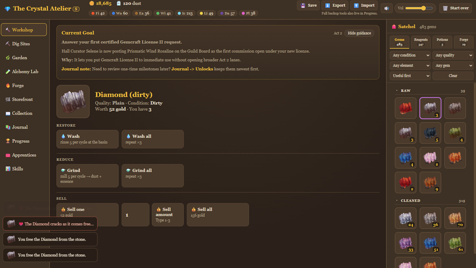 The Crystal Atelier screenshot 1