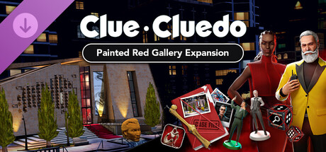 Clue/Cluedo: Painted Red Gallery Expansion