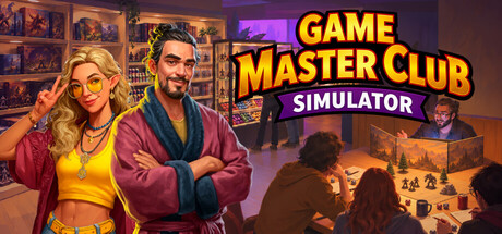 Game Master Club Simulator — Steam header
