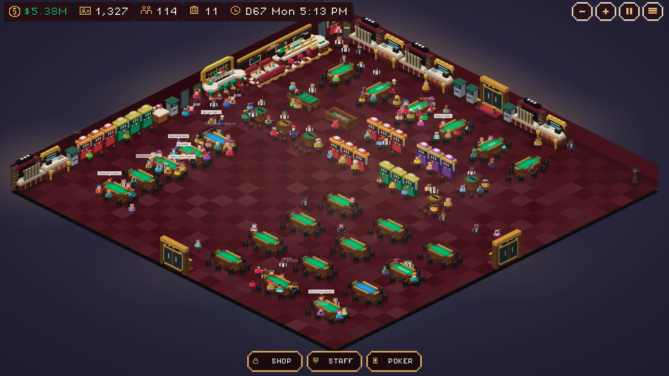 SimPoker screenshot 1
