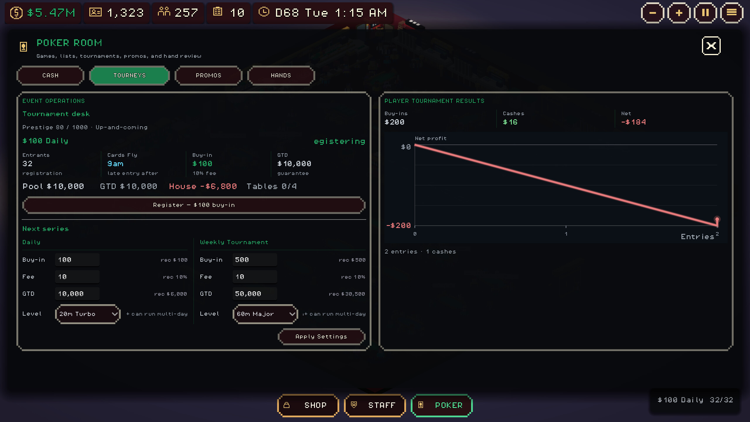 SimPoker screenshot 7