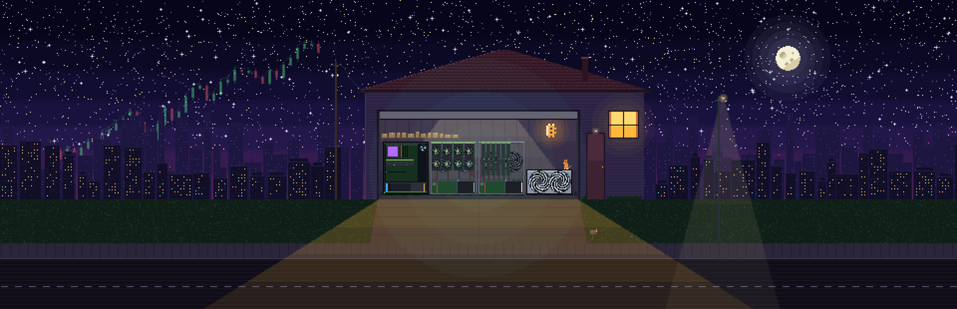 Garaged Crypto Miner