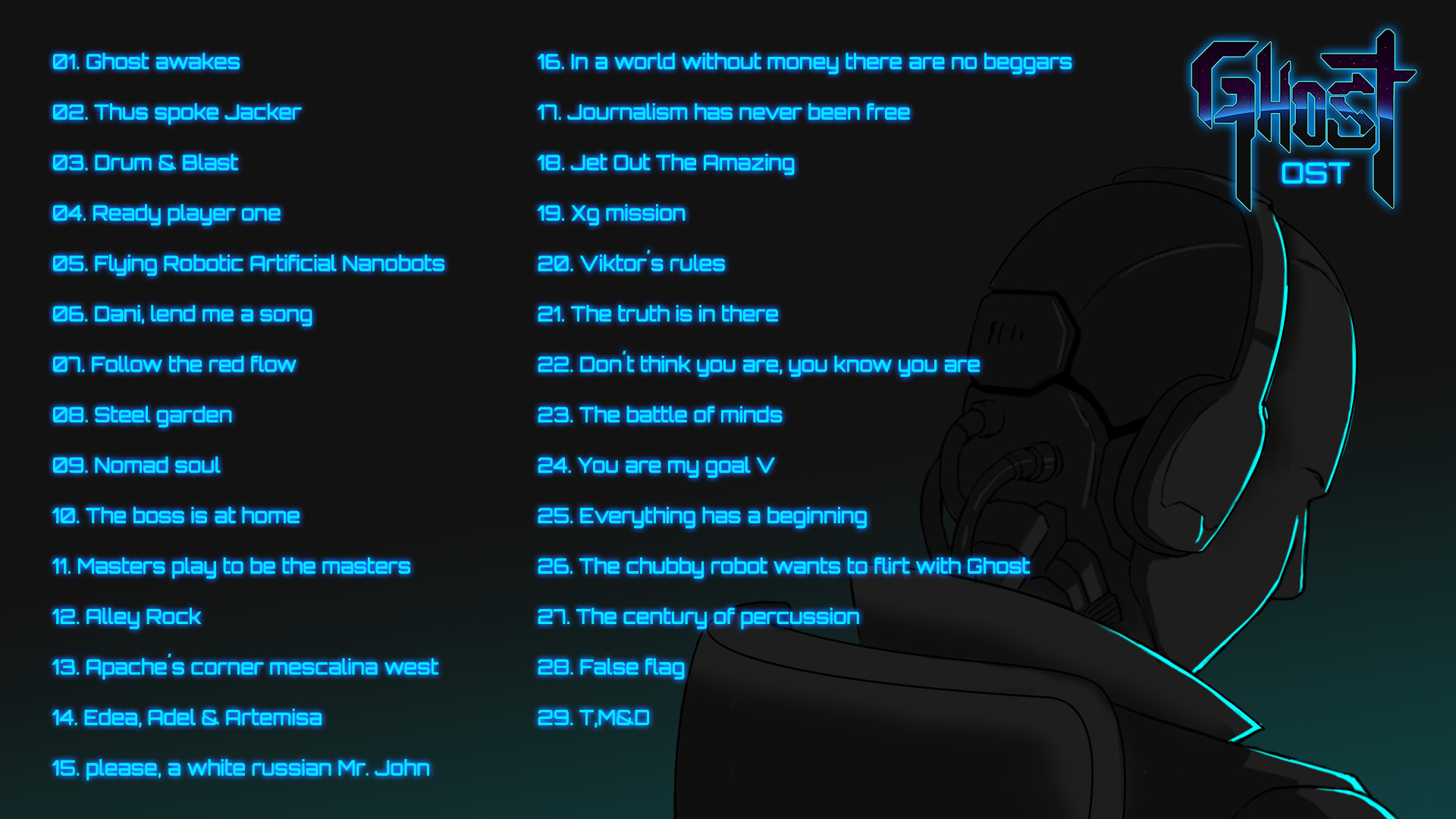 Ghost 1.0 - OST screenshot 1