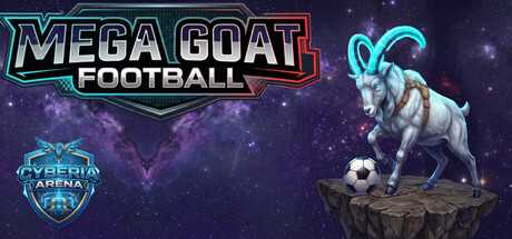 MEGA GOAT FOOTBALL: Cyberia Arena — Steam header