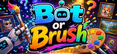 Bot or Brush — Steam header