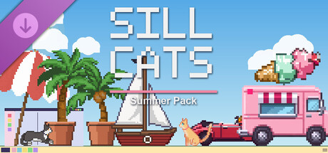 Sill Cats - Летний декоративный набор