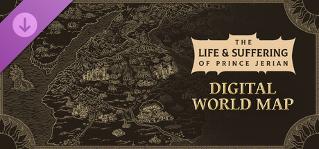 The Life and Suffering of Prince Jerian — Digital World Map