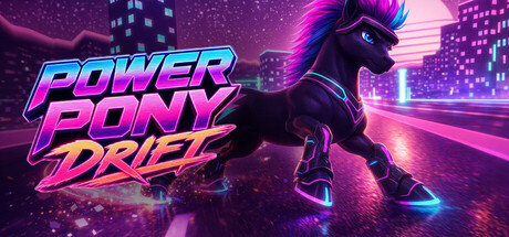Power Pony Drift — Steam header