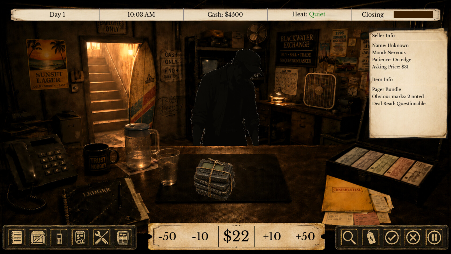 Blackwater Exchange - Starter Ledger screenshot 1