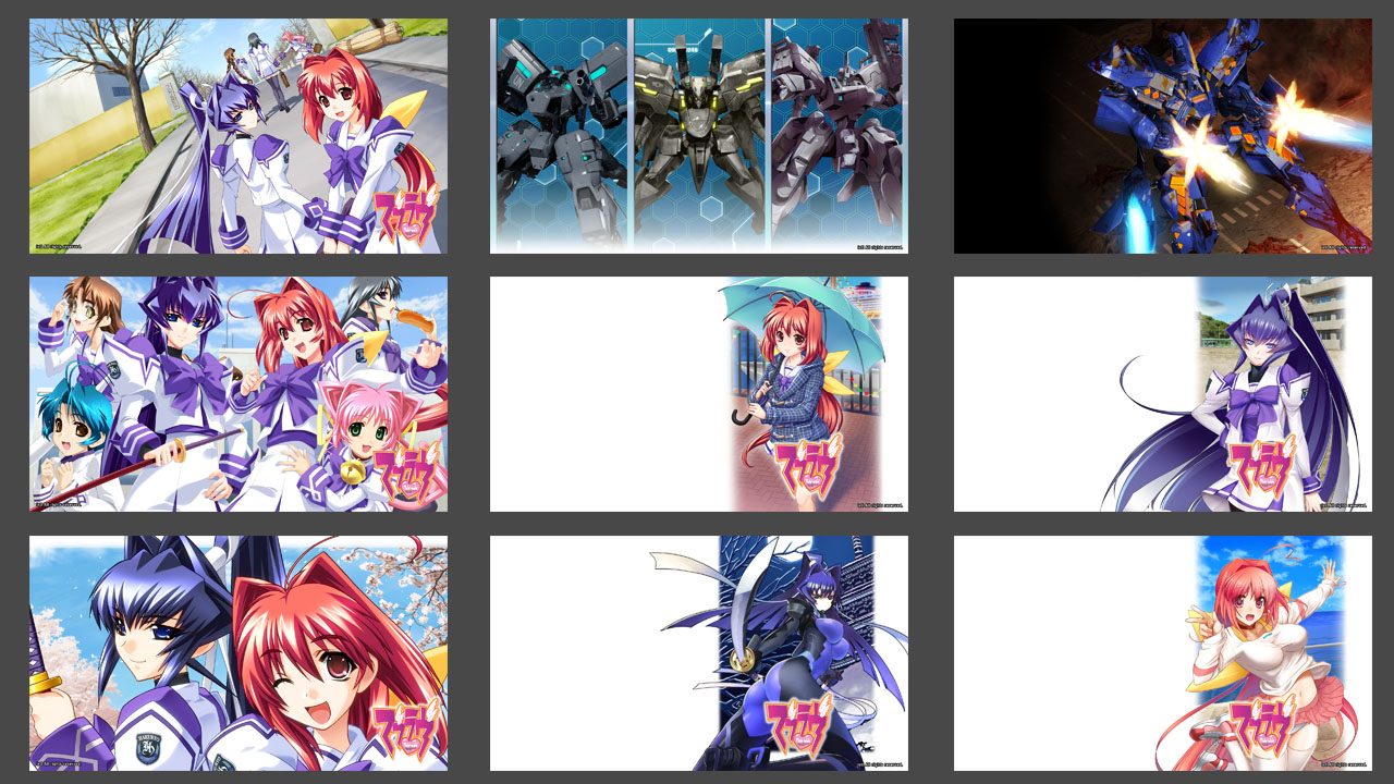 Muv-Luv: Wallpaper Pack screenshot 1