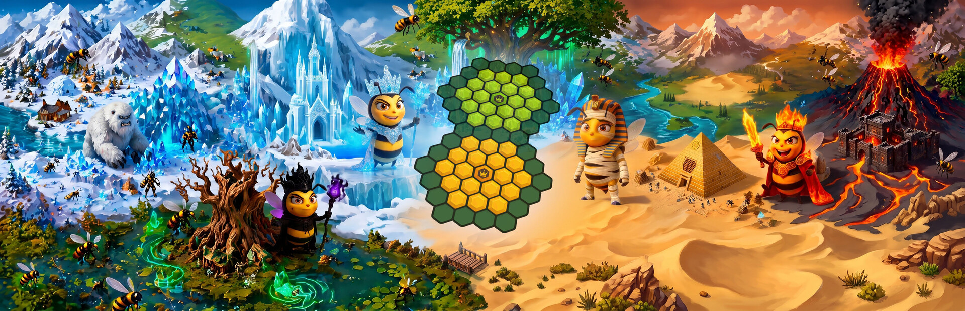 Hex Clash - The Fractured Combs