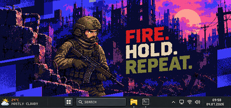 FIRE. HOLD. REPEAT.