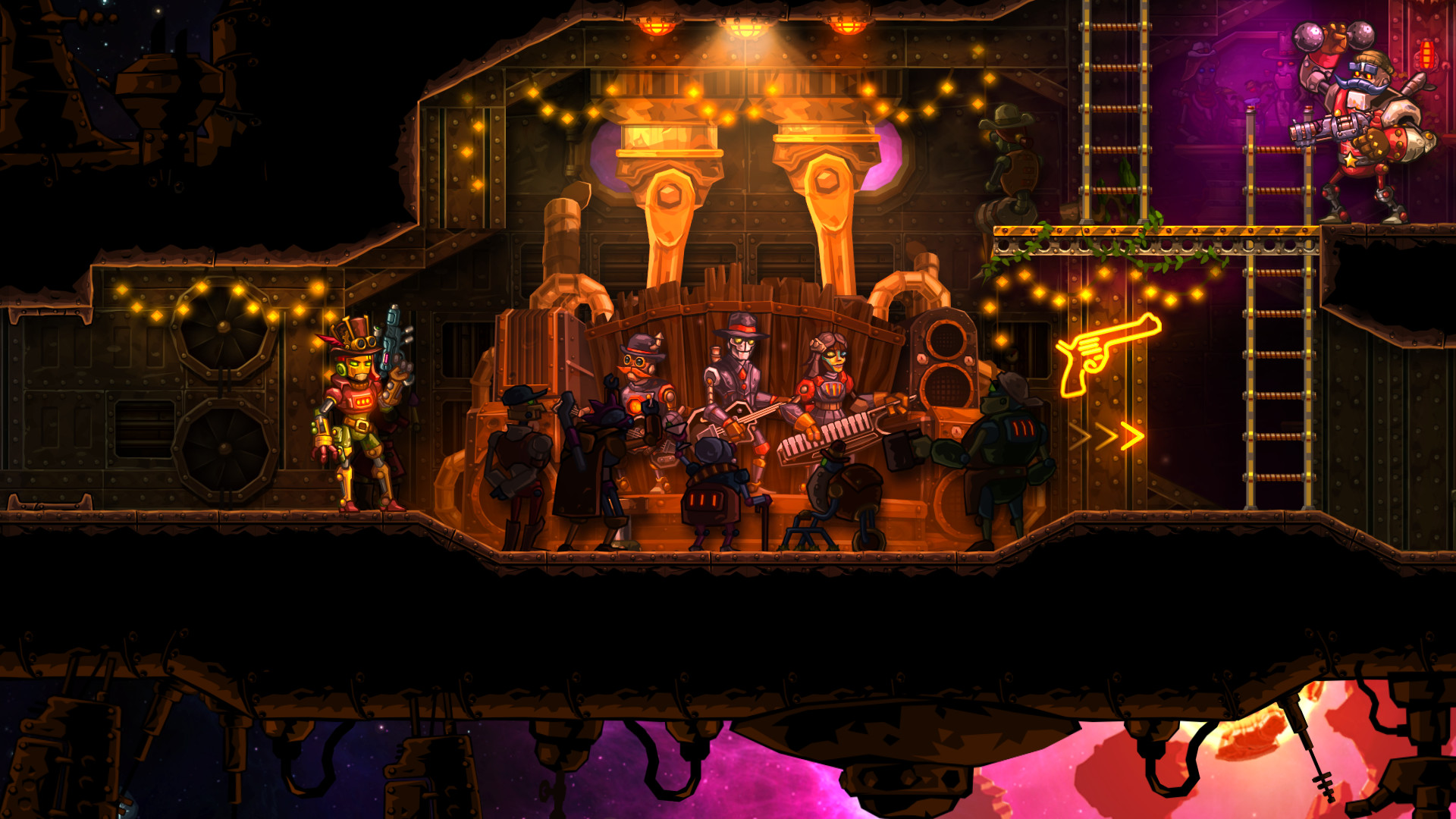 Music from SteamWorld Heist by Steam Powered Giraffe screenshot 2