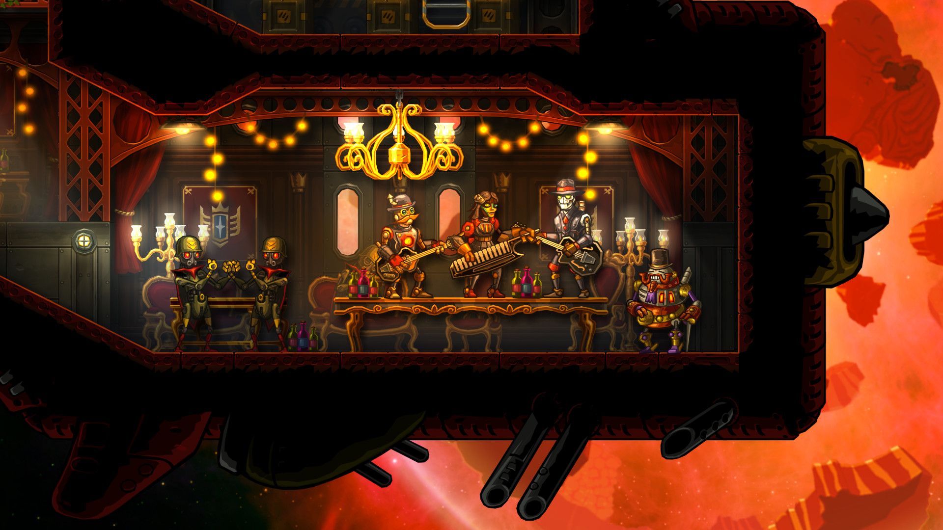 Music from SteamWorld Heist by Steam Powered Giraffe screenshot 3