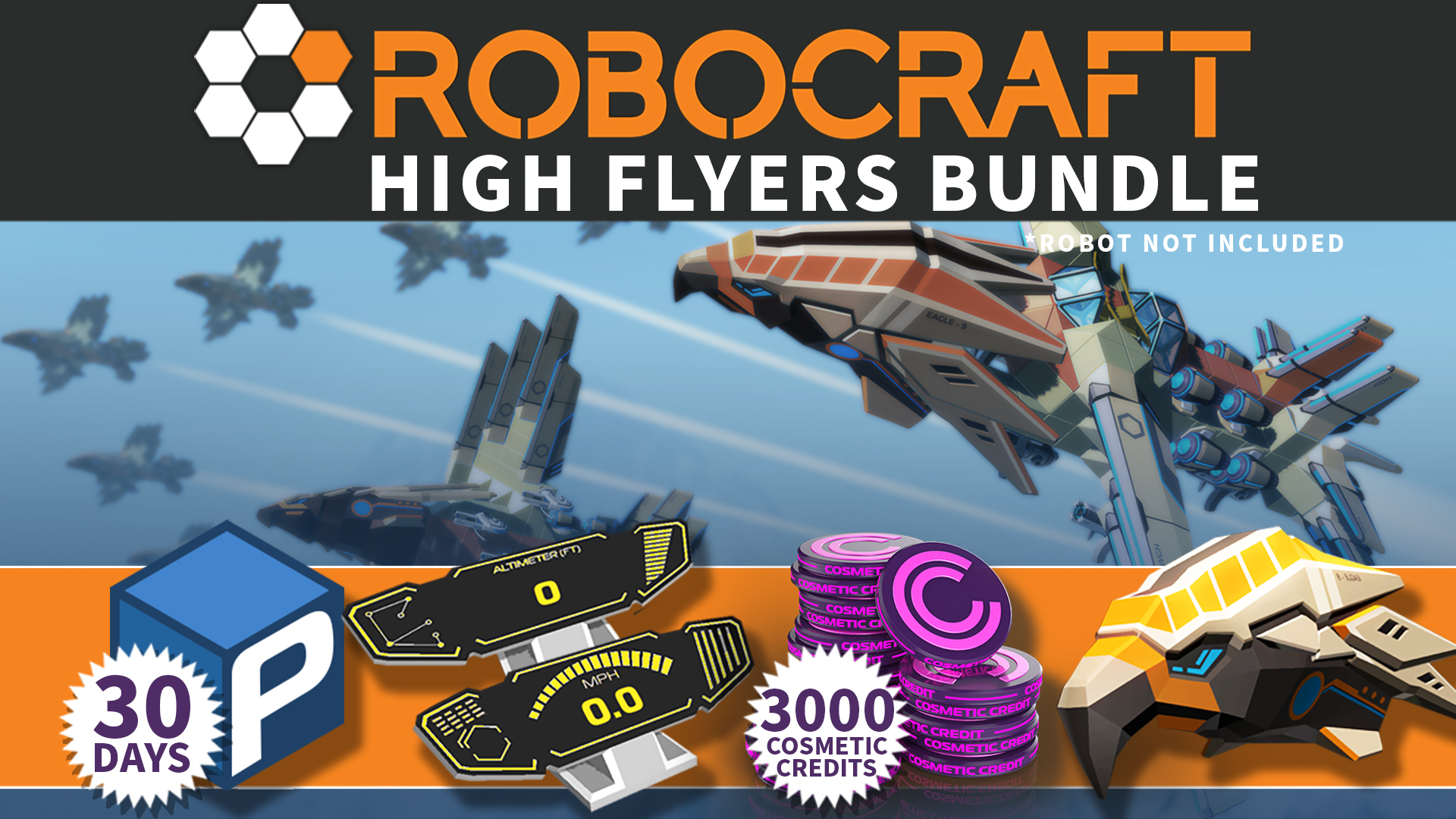 Robocraft - High Flyers Bundle screenshot 1