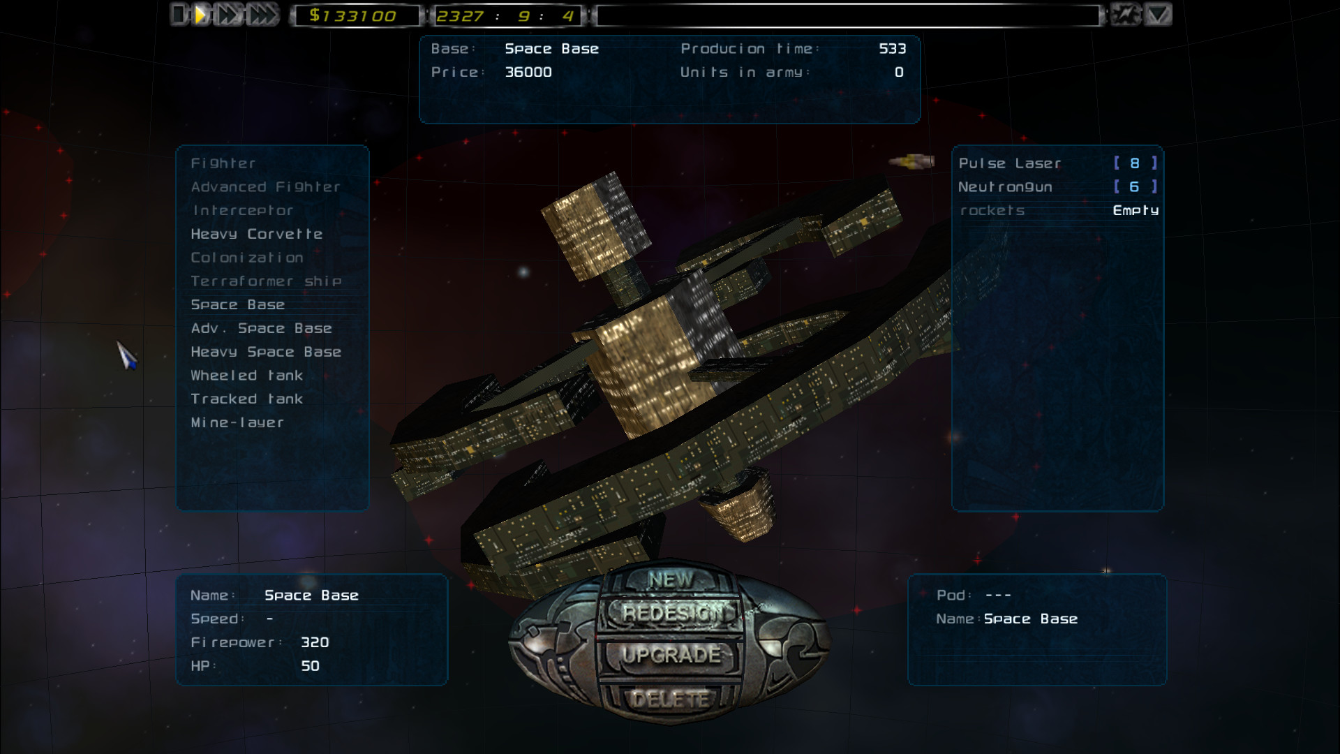 Imperium Galactica II screenshot 2