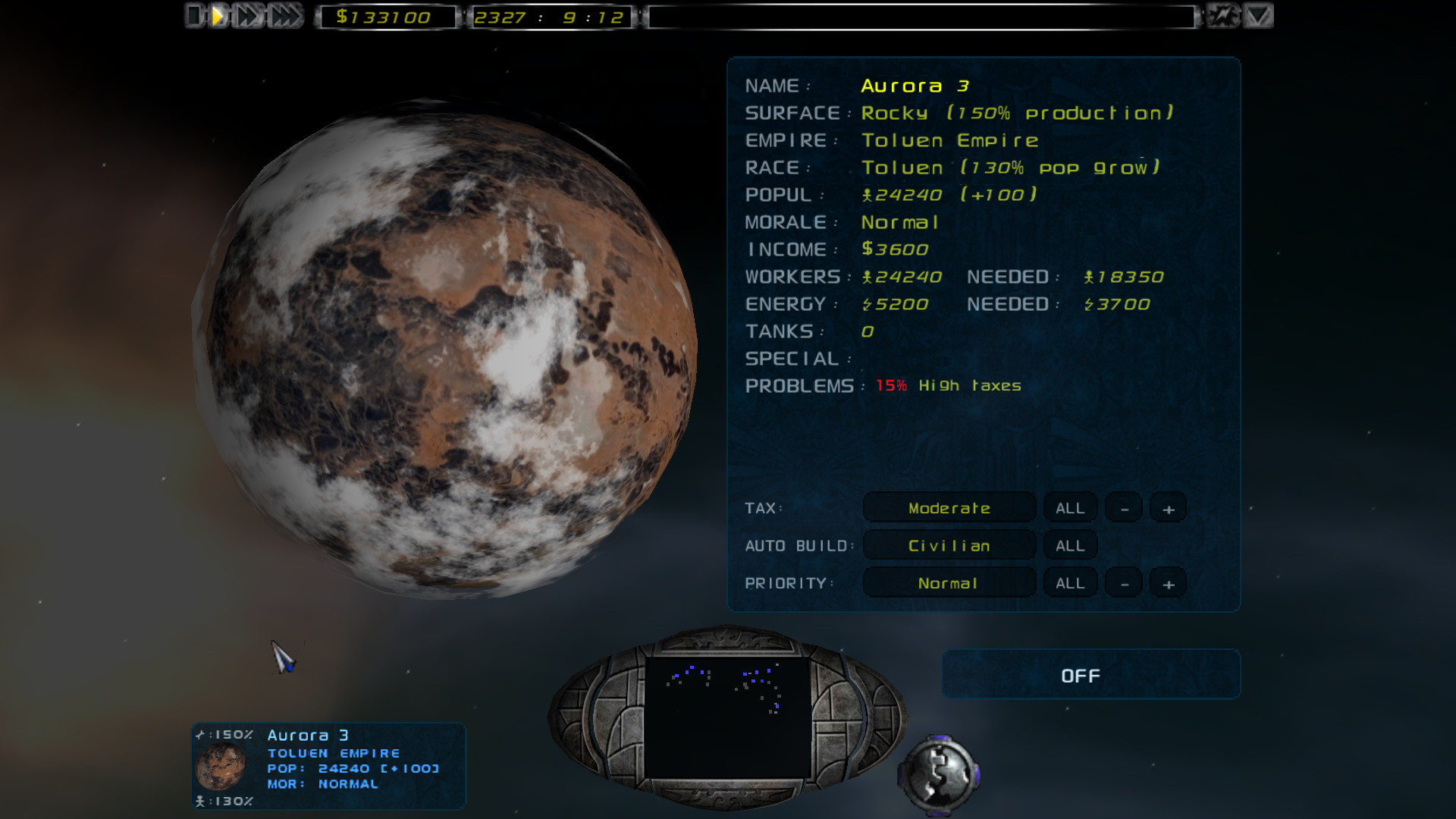 Imperium Galactica II screenshot 3