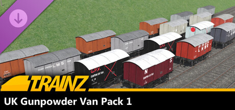 Trainz 2019 DLC - UK Gunpowder Van Pack 1
