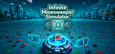 Infinite Minesweeper Simulator