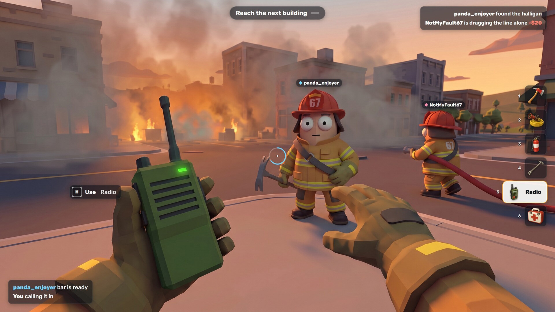 subject description - Screenshot Flame and Blame di Steam