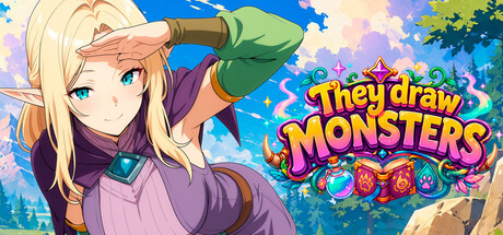 They Draw Monsters — Steam header