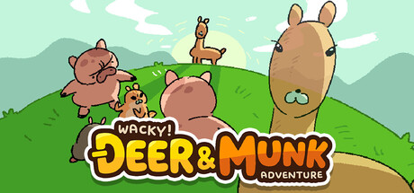 Wacky! Deer&Munk Adventure — Steam header