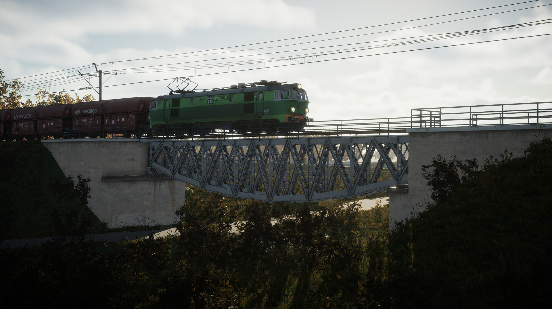 SimRail The Railway Simulator Lodz North Region gameplay screenshot 1