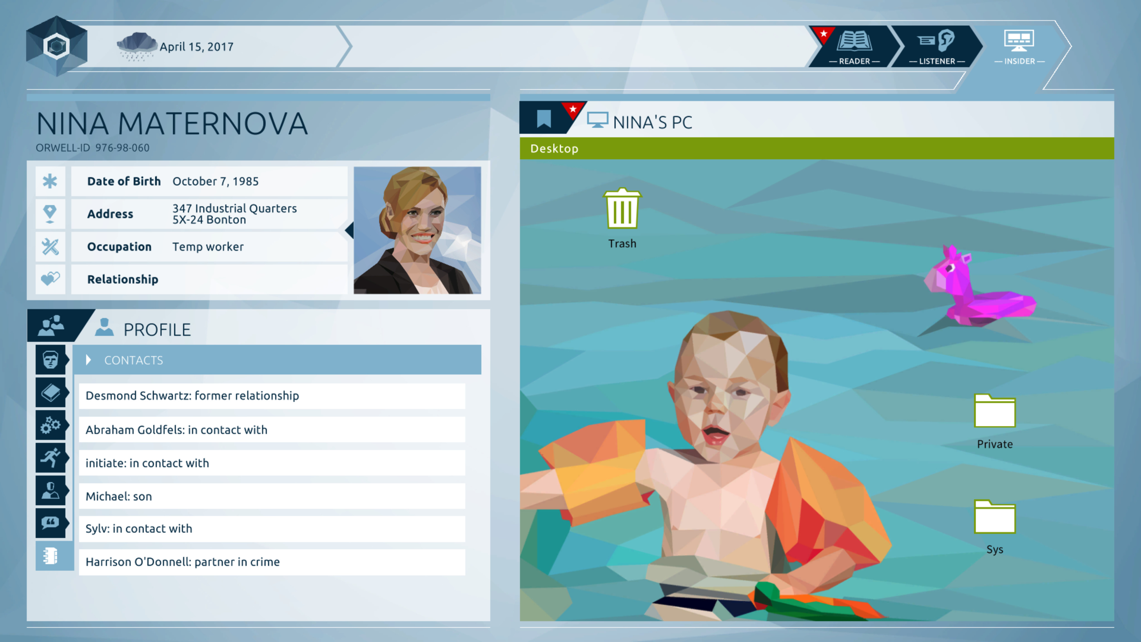 Orwell screenshot 6