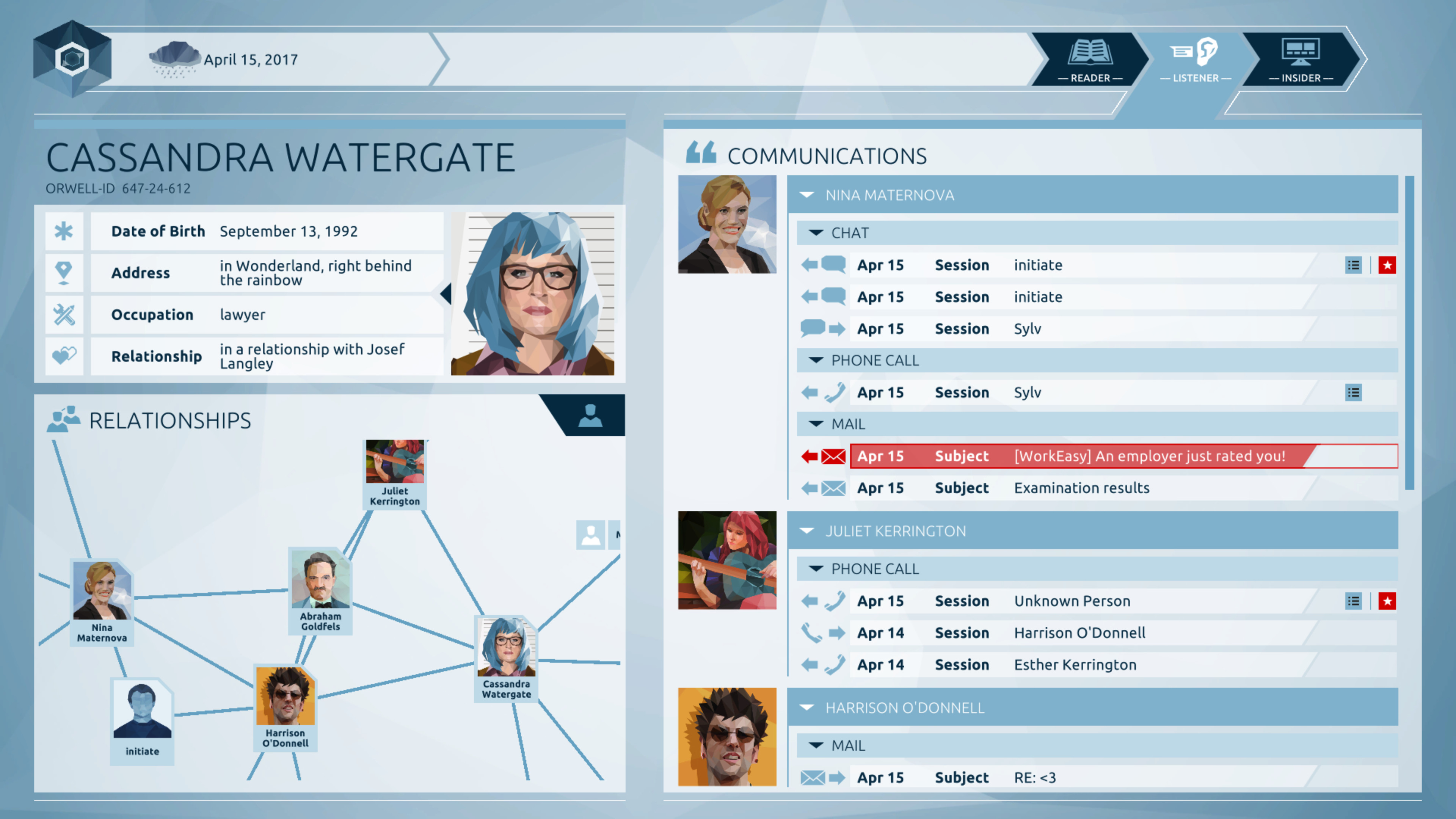Orwell screenshot 5