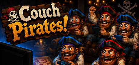 Couch Pirates — Steam header