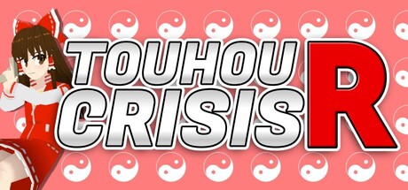 Touhou Crisis R - Header Steam dengan logo dan visual karakter