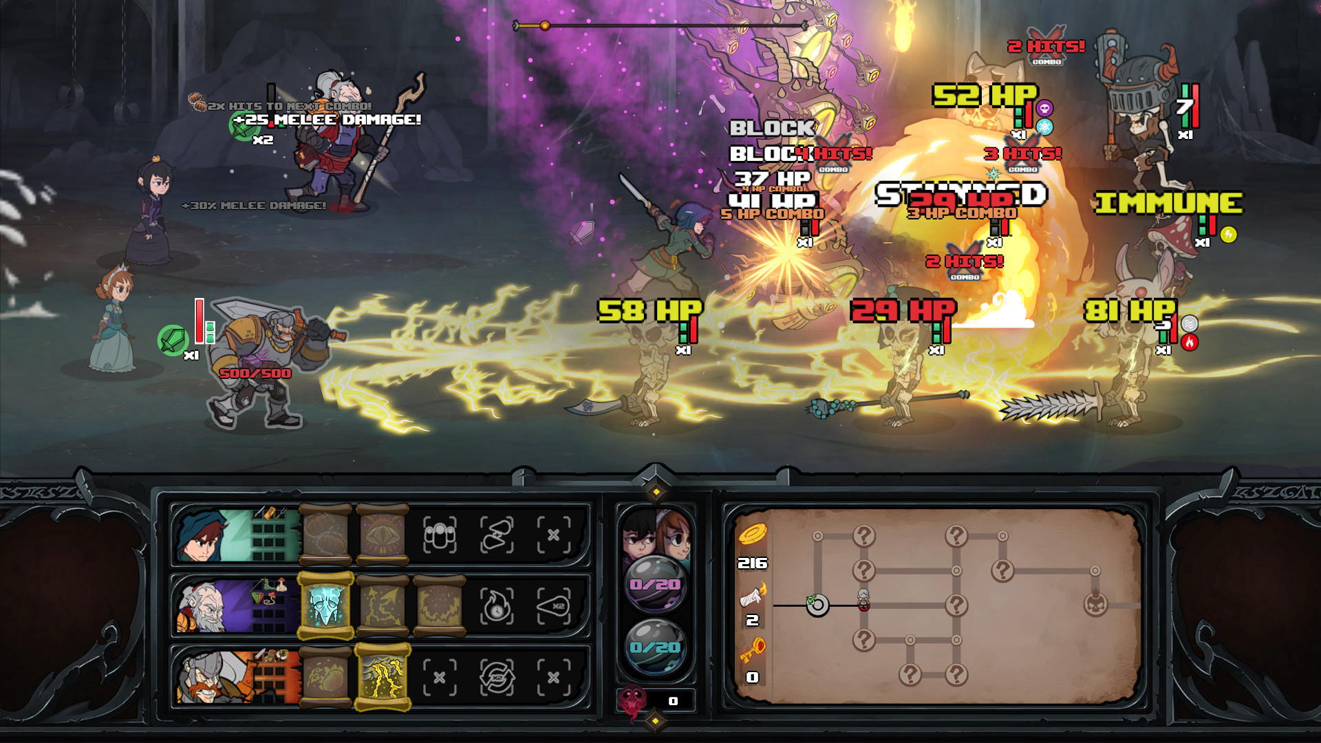Has-Been Heroes screenshot 13