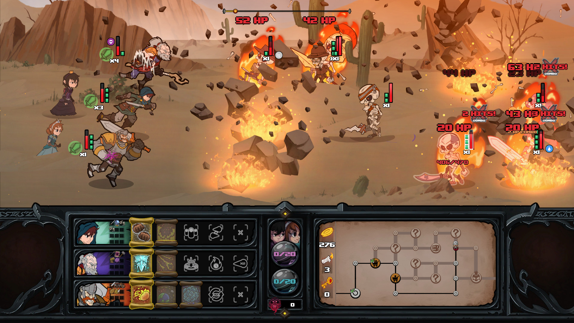 Has-Been Heroes screenshot 12