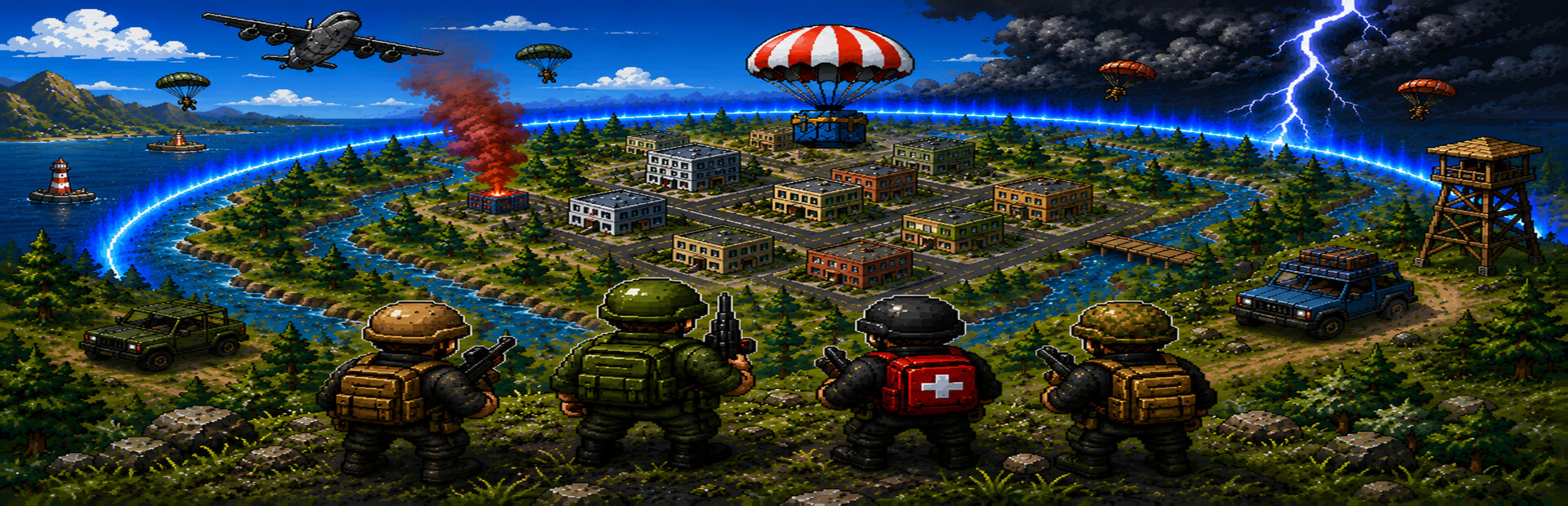 Top Down Battle Royale 2D