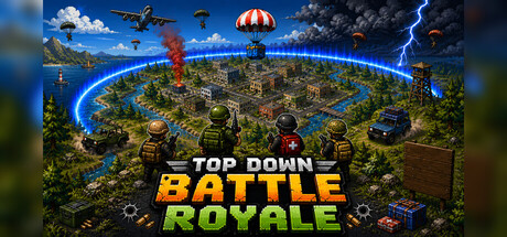 Top Down Battle Royale 2D