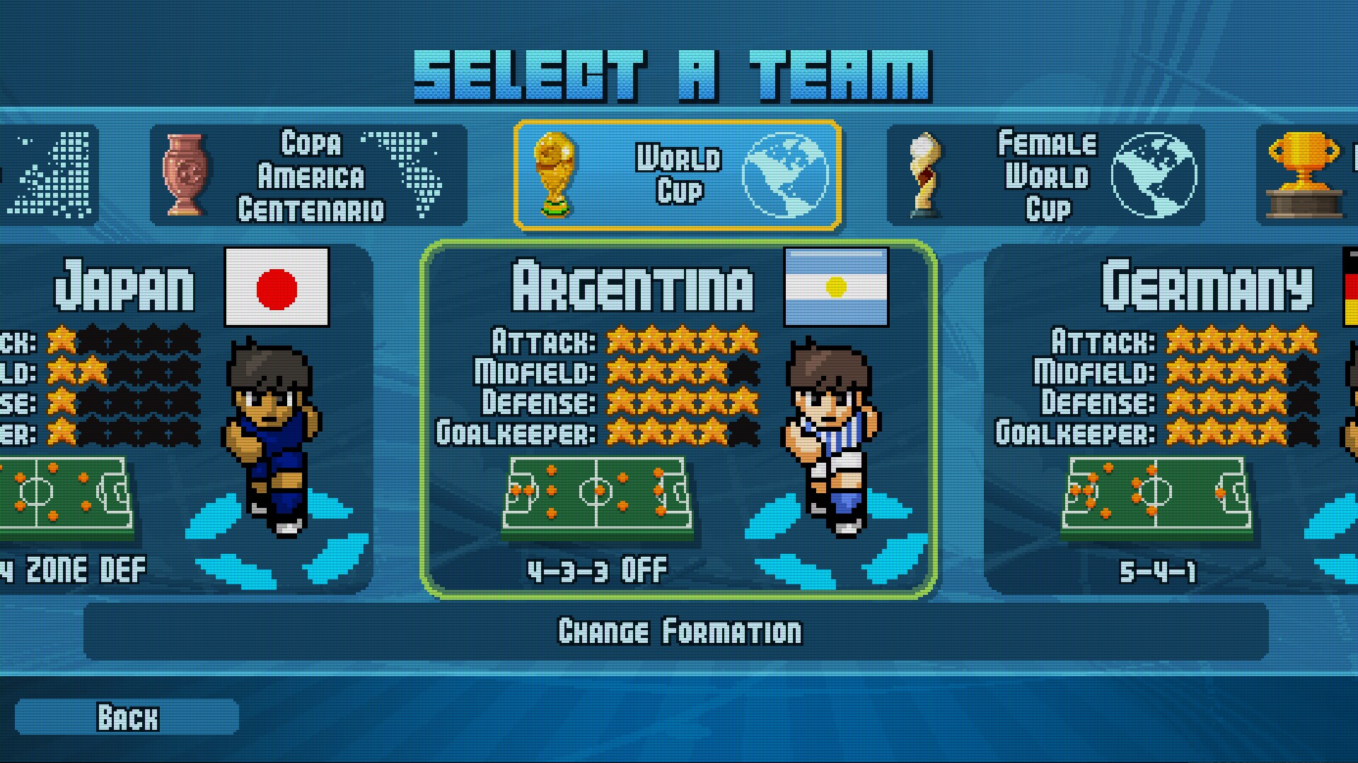 Pixel Cup Soccer 17 screenshot 10